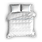 Cascina Colorini dekbedovertrek percale Divina wit bleu