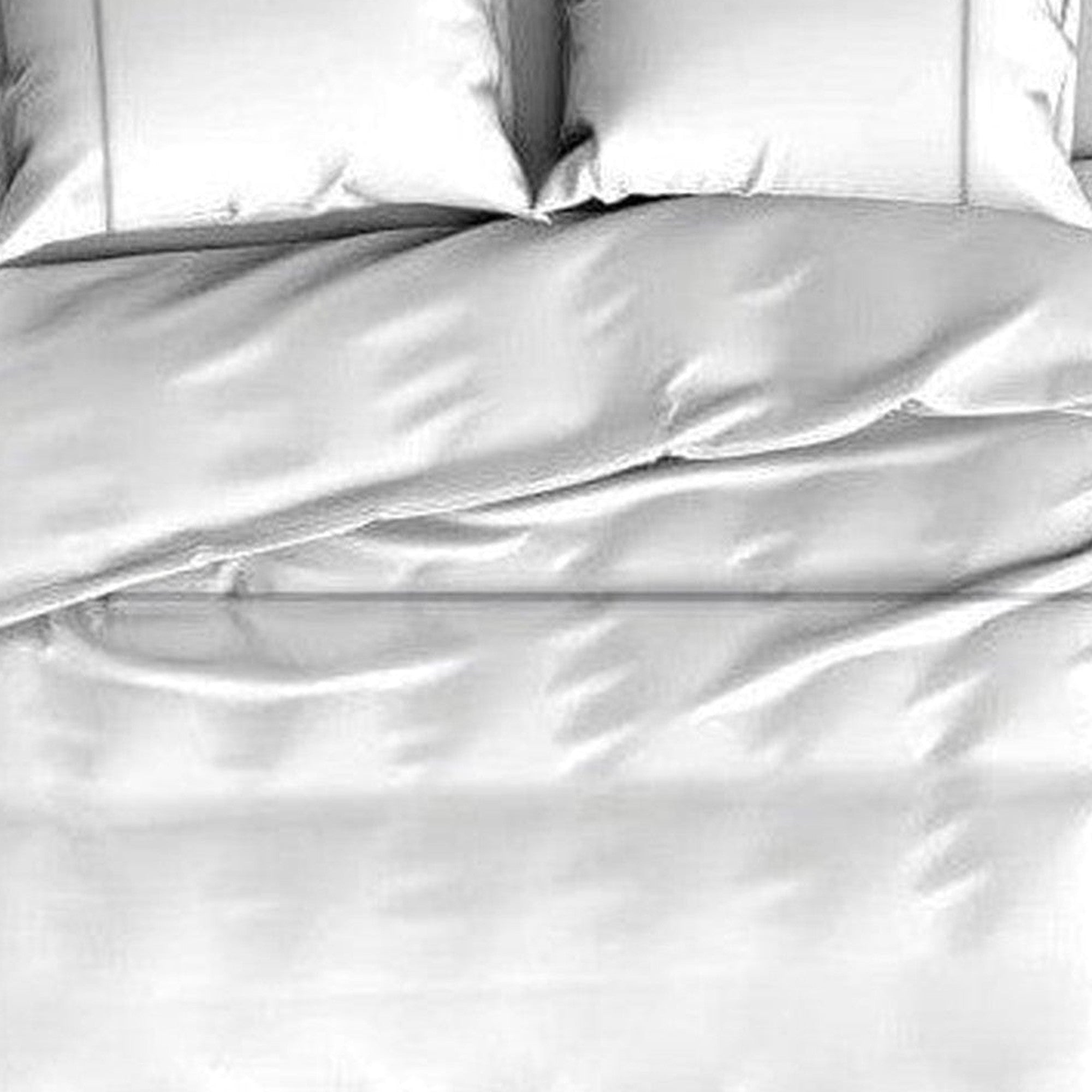 Cascina Colorini dekbedovertrek percale Divina wit Sand