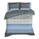 Satin d'Or dekbedovertrek satijn Maddox Blauw