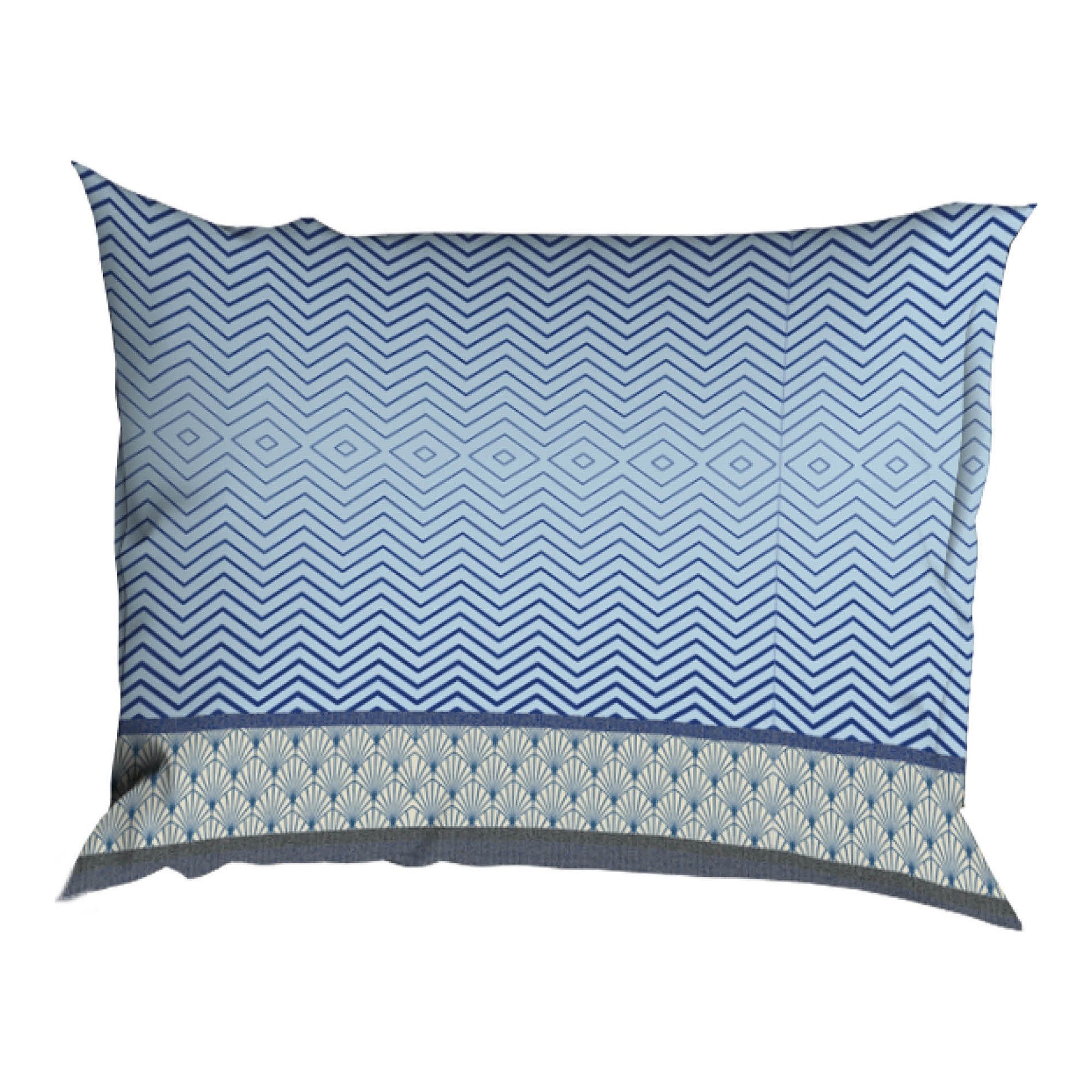 Satin d'Or dekbedovertrek satijn Maddox Blauw