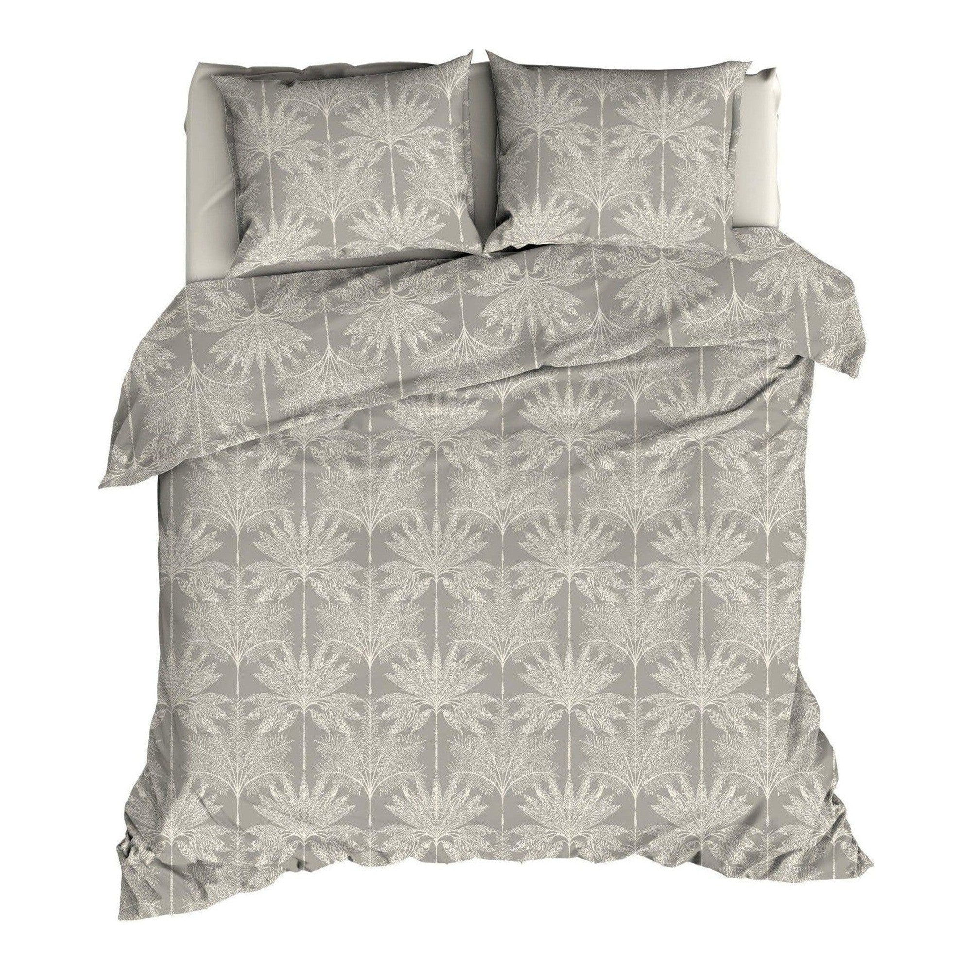 Satin d'Or dekbedovertrek satijn Palmyra Khaki