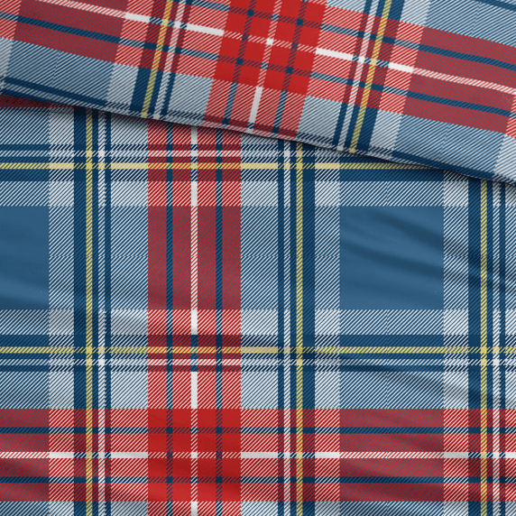 Sleepnight Dekbedovertrek Flanel Elien