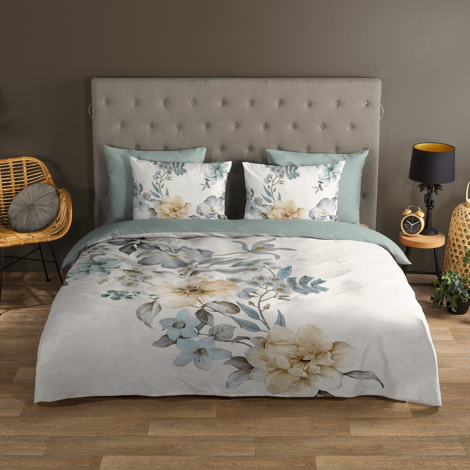 Good Morning dekbedovertrek katoen Celina, ecru