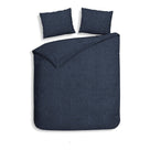 Heckettlane dekbedovertrek Franela Dark Blue flanel