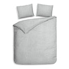 Heckettlane dekbedovertrek Franela Light Grey flanel