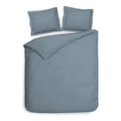 Heckettlane dekbedovertrek Punto Colonial Blue satijn