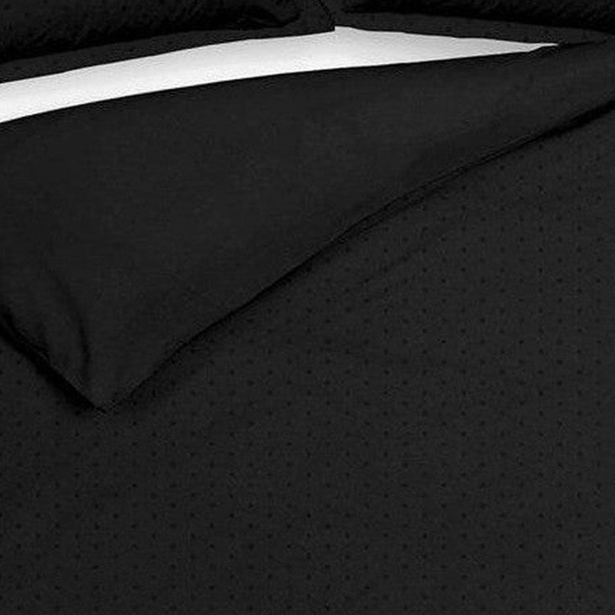 Heckettlane dekbedovertrek Punto Moonless Black satijn