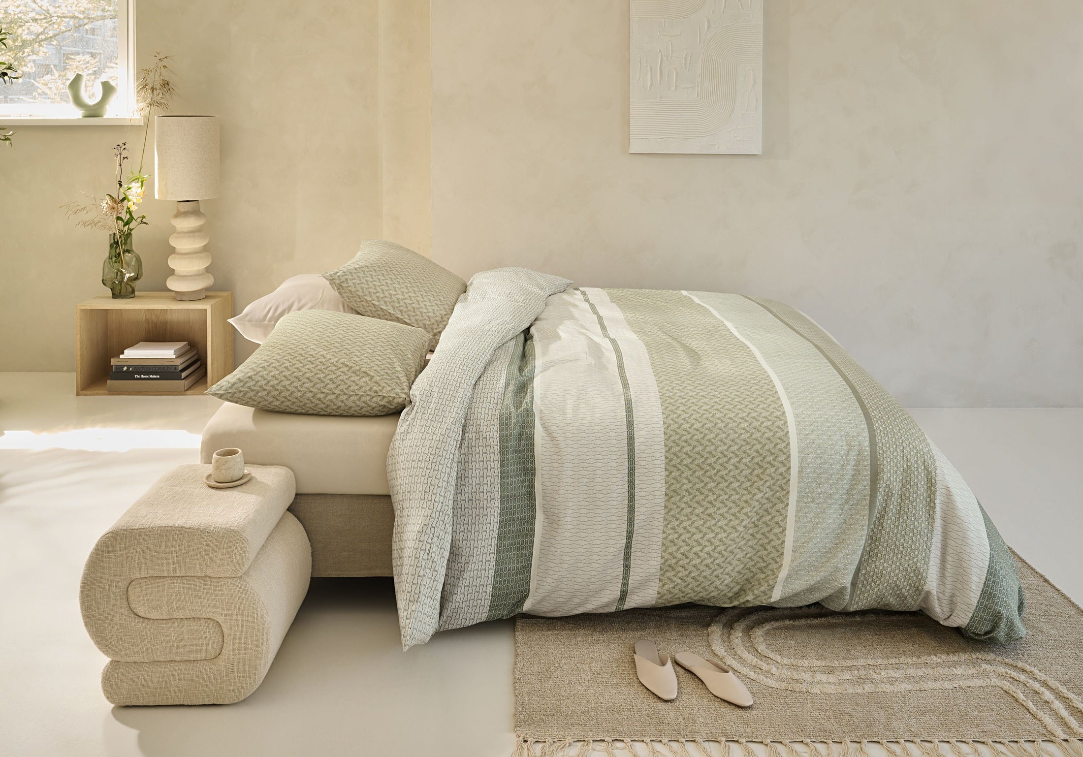 Beddinghouse Dekbedovertrek Satijn Hilde - Grey Green