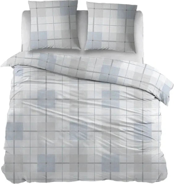 Sleepnight Lakenset Flanel Ivy Blauw