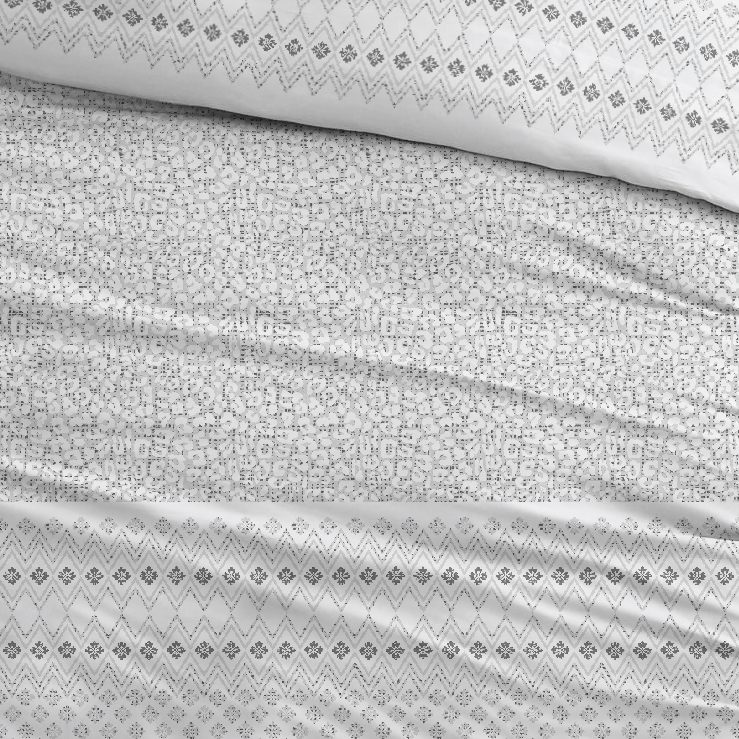 Sleepnight Dekbedovertrek Katoen Karla - Grijs