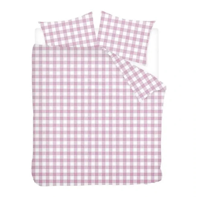 Sleepnight Dekbedovertrek Flanel Lies Pink