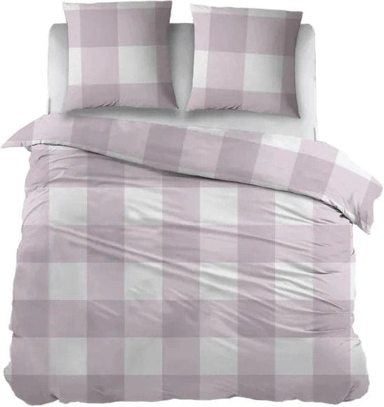 Sleepnight Dekbedovertrek Katoen Maaike Pink