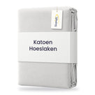 Sleepnight Hoeslaken Katoen 30 cm Grijs - verpakking