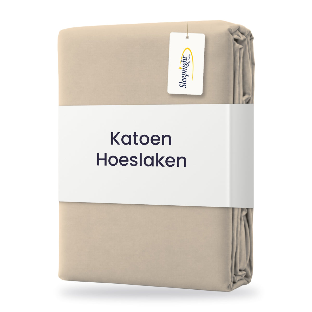 Sleepnight Hoeslaken Katoen 30 cm Café - verpakking