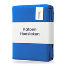 Sleepnight Hoeslaken Katoen 30 cm Blauw - verpakking