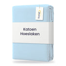 Sleepnight Hoeslaken Katoen 30 cm Hemelsblauw - verpakking