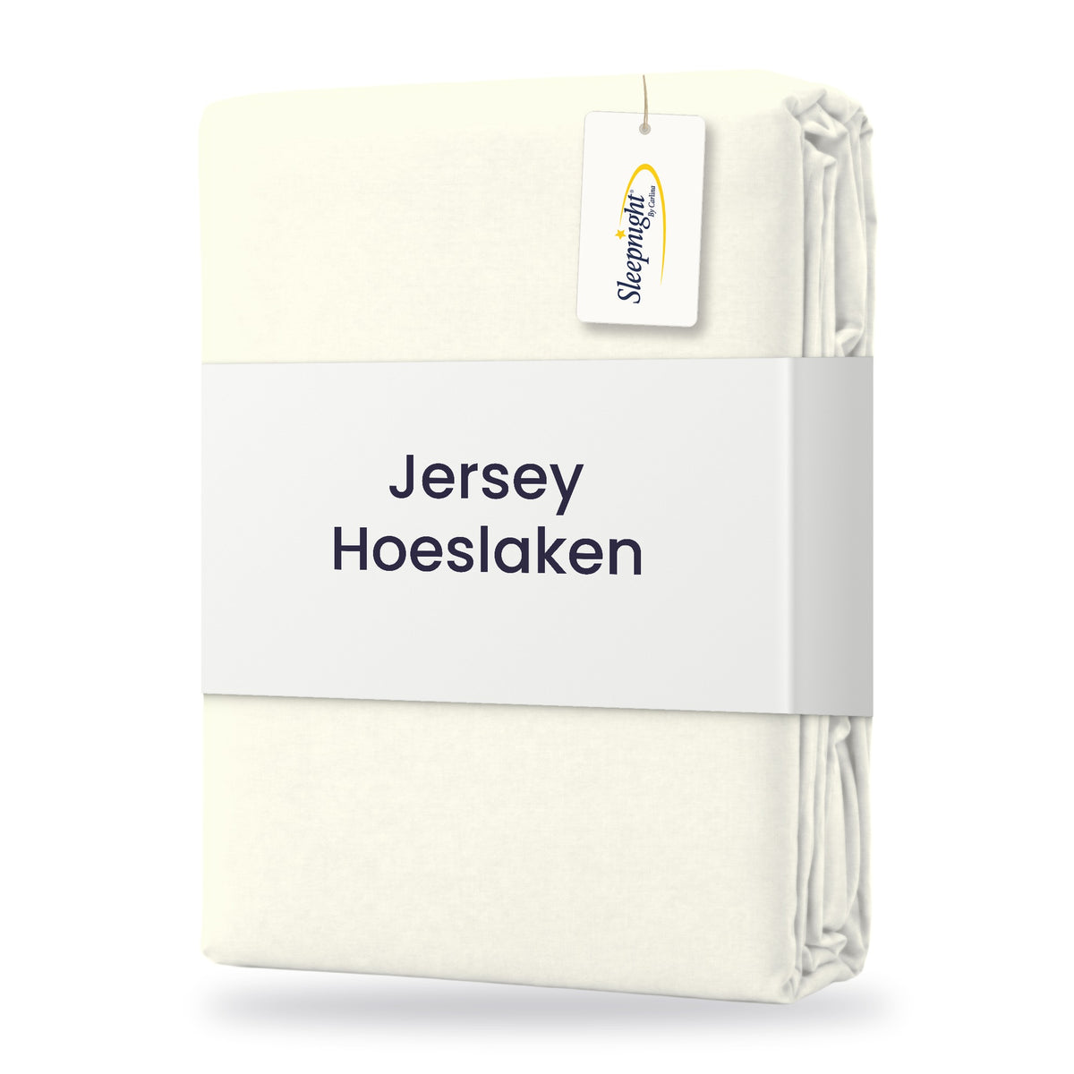 Sleepnight Hoeslaken Jersey 30 cm Ivoor - verpakking