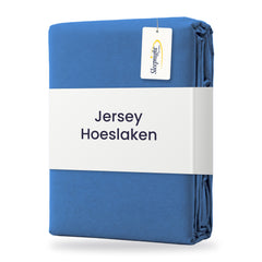 Sleepnight Hoeslaken Jersey 30 cm Blauw