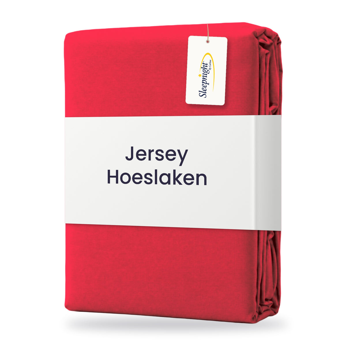 Sleepnight Hoeslaken Jersey 30 cm Rood - verpakking