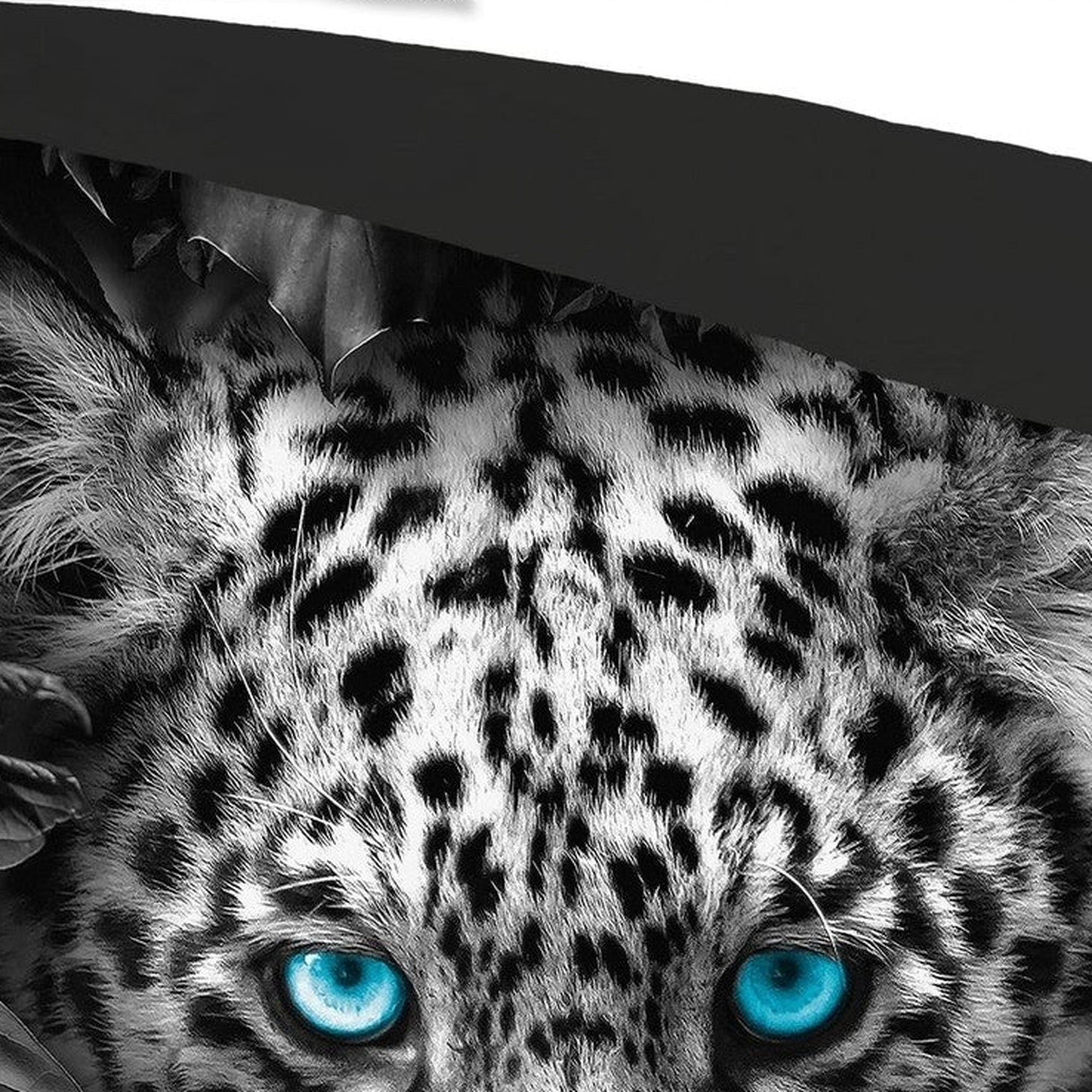 Pure dekbedovertrek Microfiber Blue Eyes, Anthracite