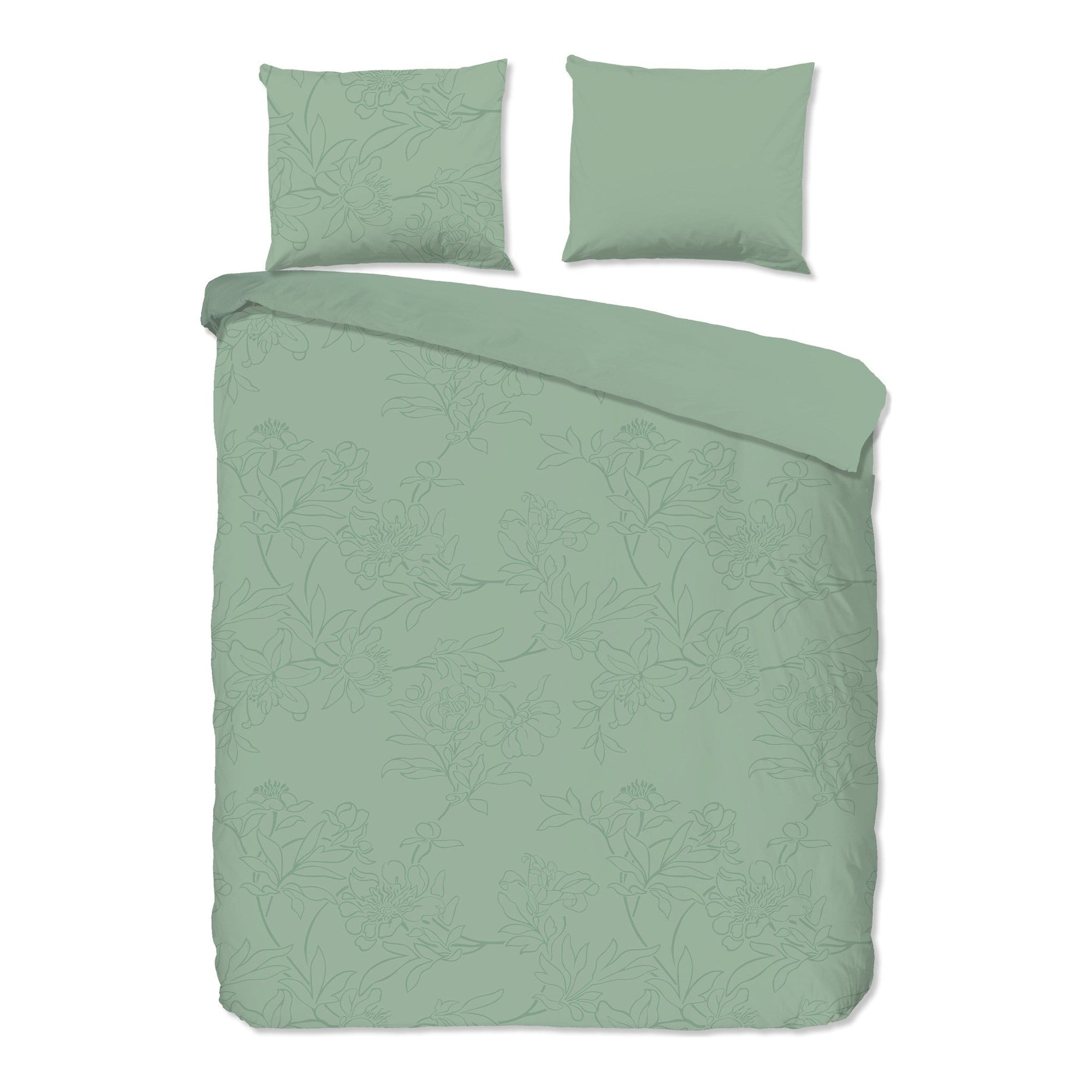 Pure dekbedovertrek Microfiber Den Haag, Light Sage
