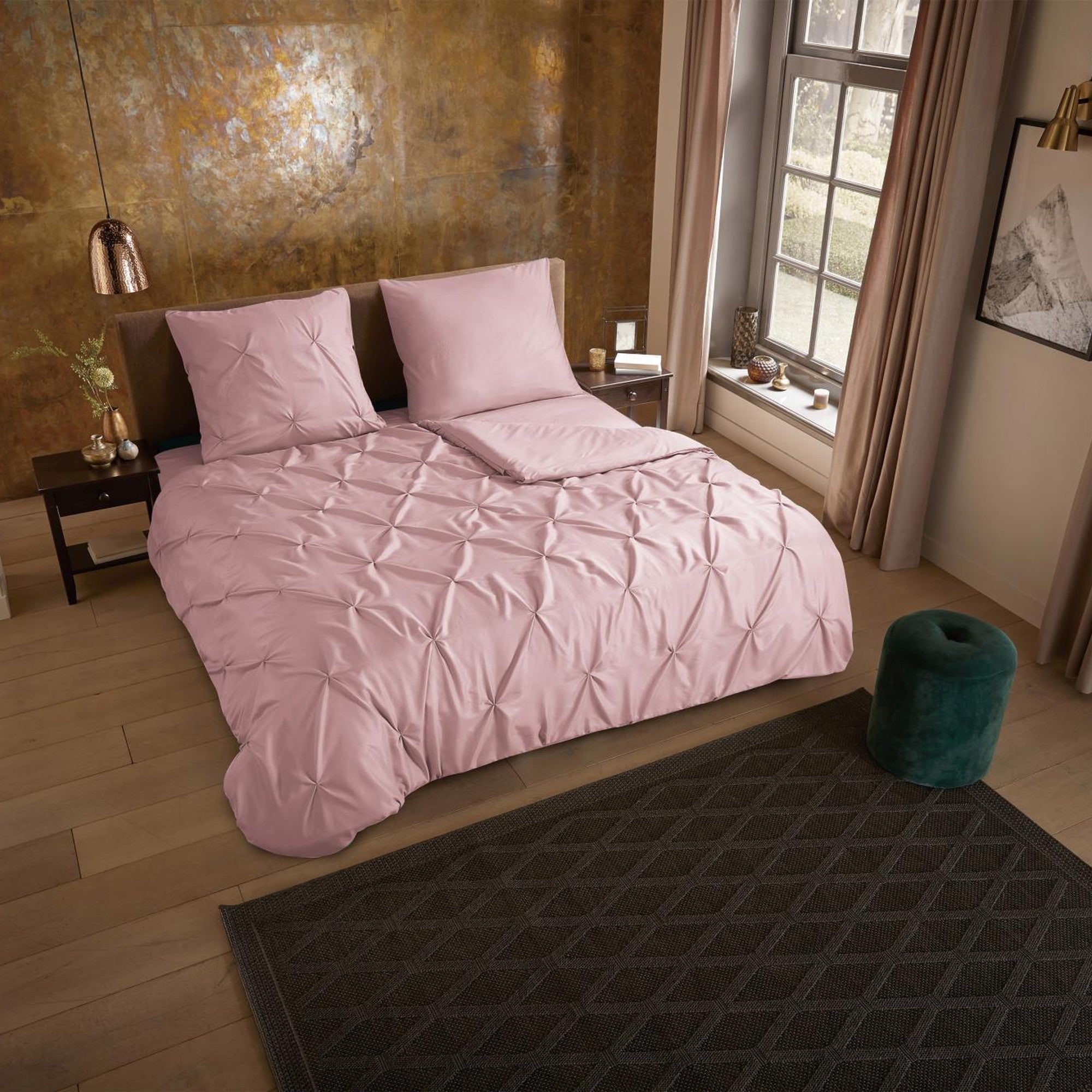Pure dekbedovertrek Microfiber Elegance, Light Pink