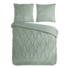 Pure dekbedovertrek Microfiber Elegance, Light Sage