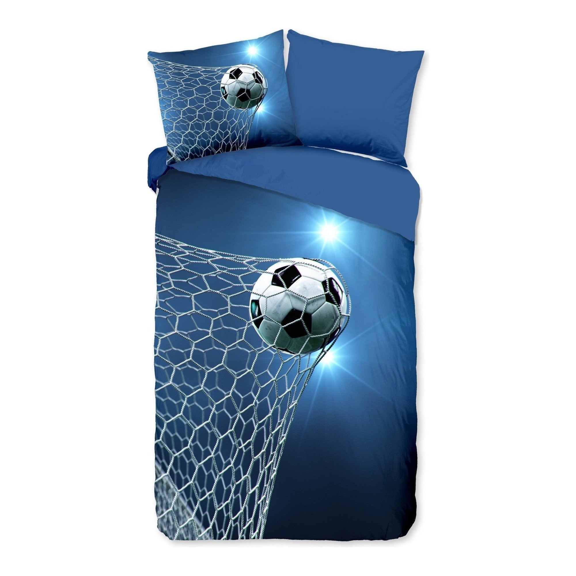 Pure dekbedovertrek Microfiber Fans blauw