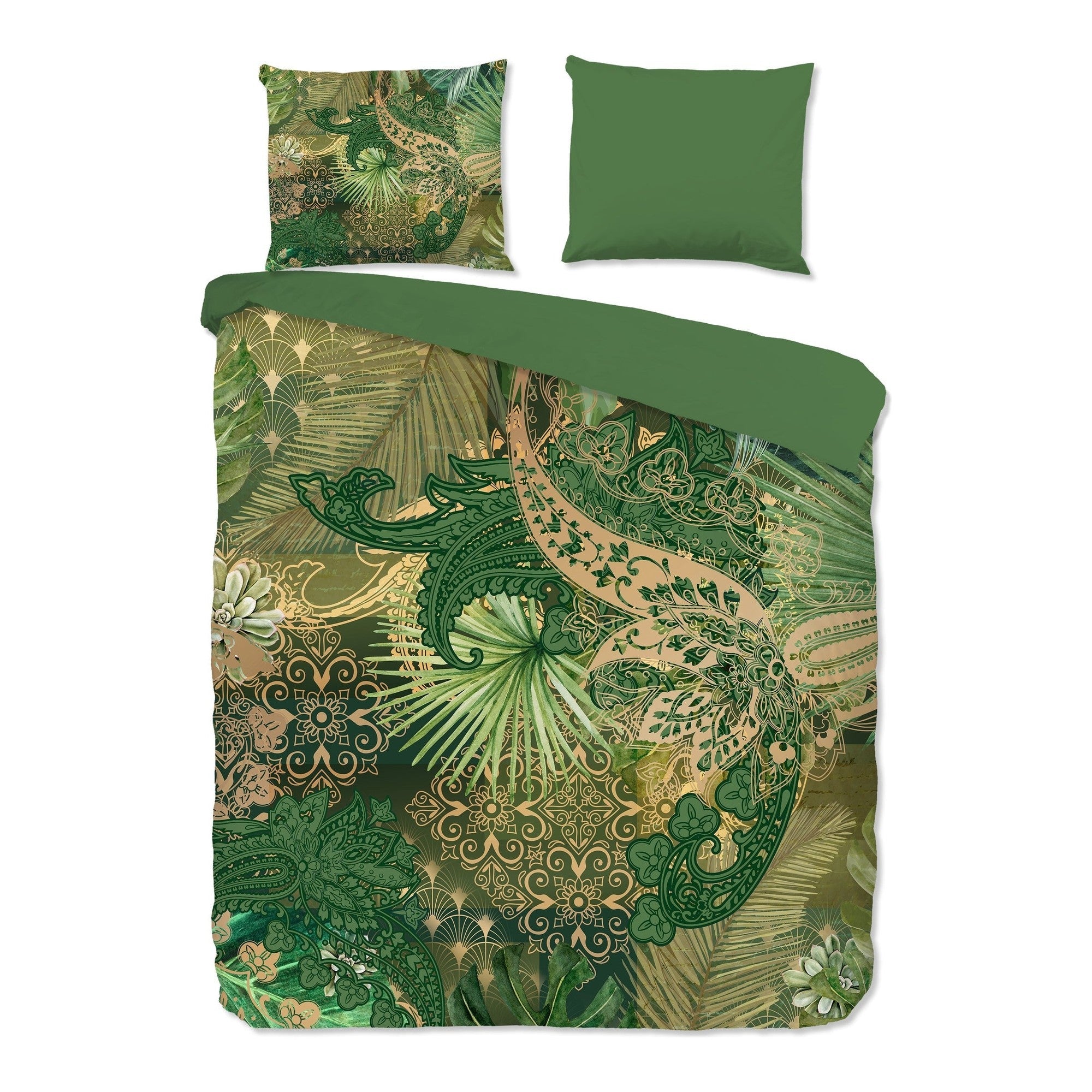 Pure dekbedovertrek Microfiber Louise, Green