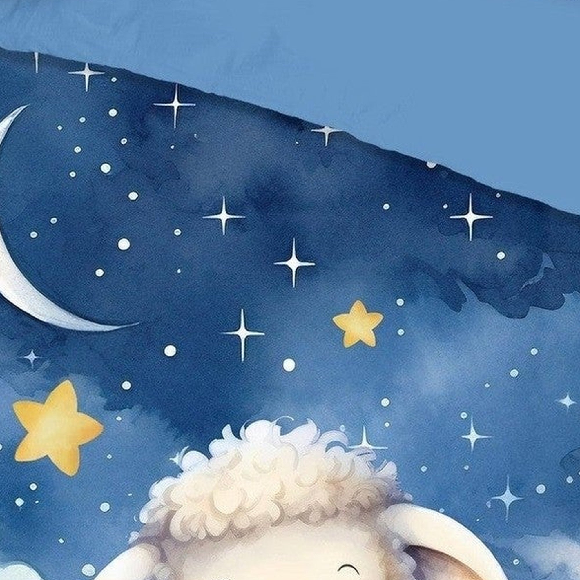 Pure Dekbedovertrek Microfiber Sheepy Blauw