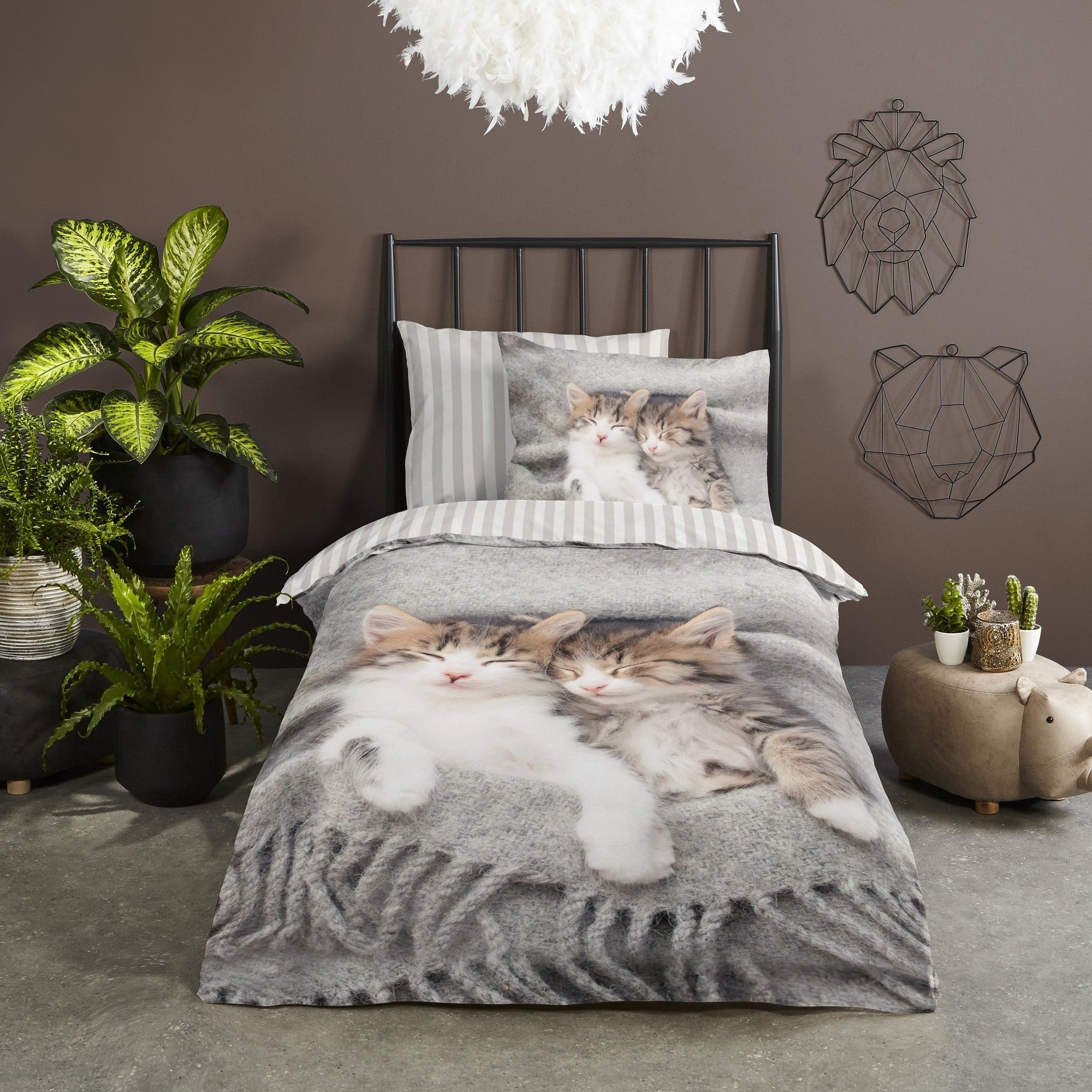 Pure Dekbedovertrek Microfiber Snooze Grijs