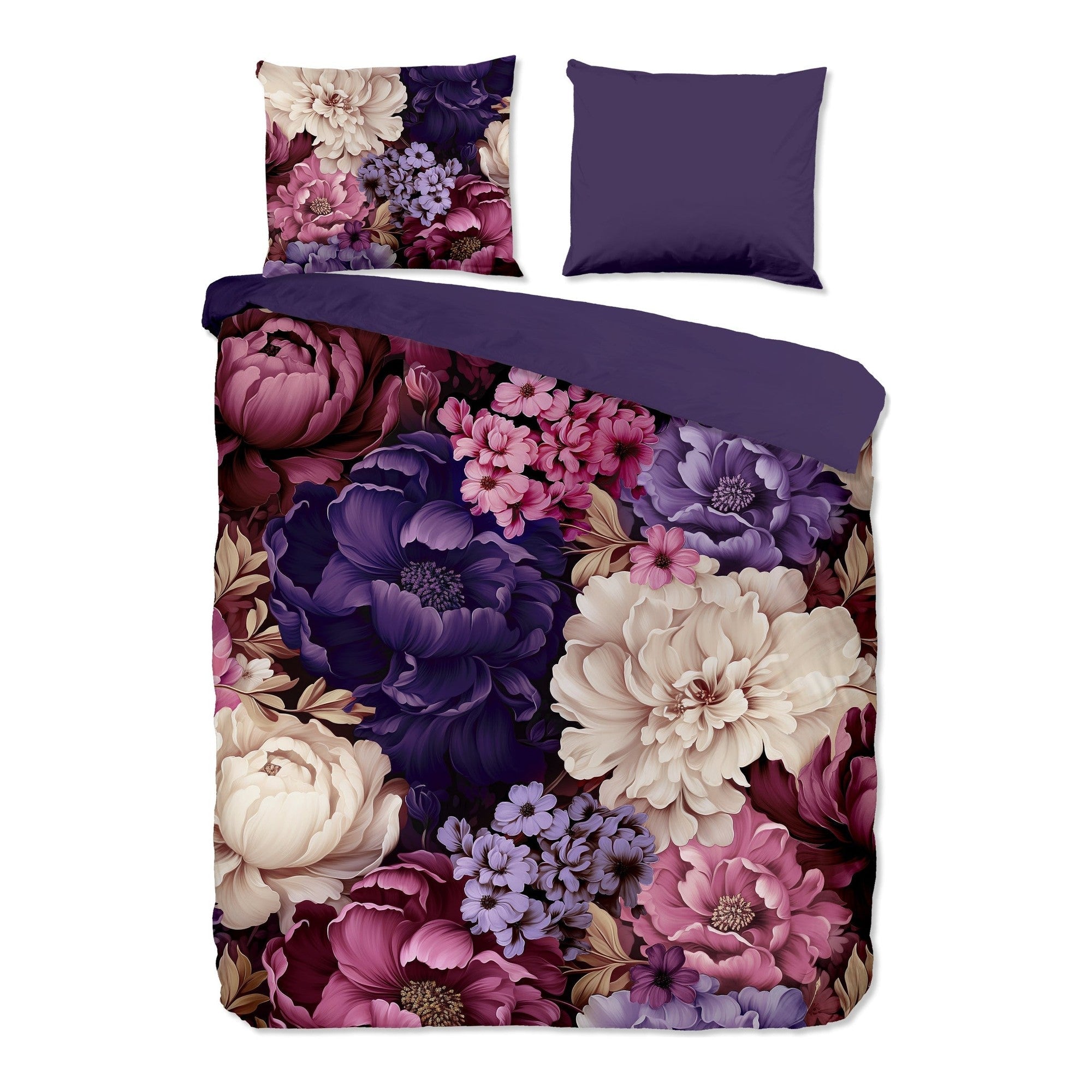 Pure dekbedovertrek Microfiber Triade, Purple