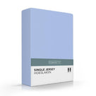 Romanette hoeslaken single jersey bleu