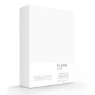 Romanette laken flanel wit