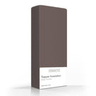 Romanette topper hoeslaken katoen taupe