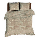 Satin d'Or dekbedovertrek Vendome satijnkatoen beige