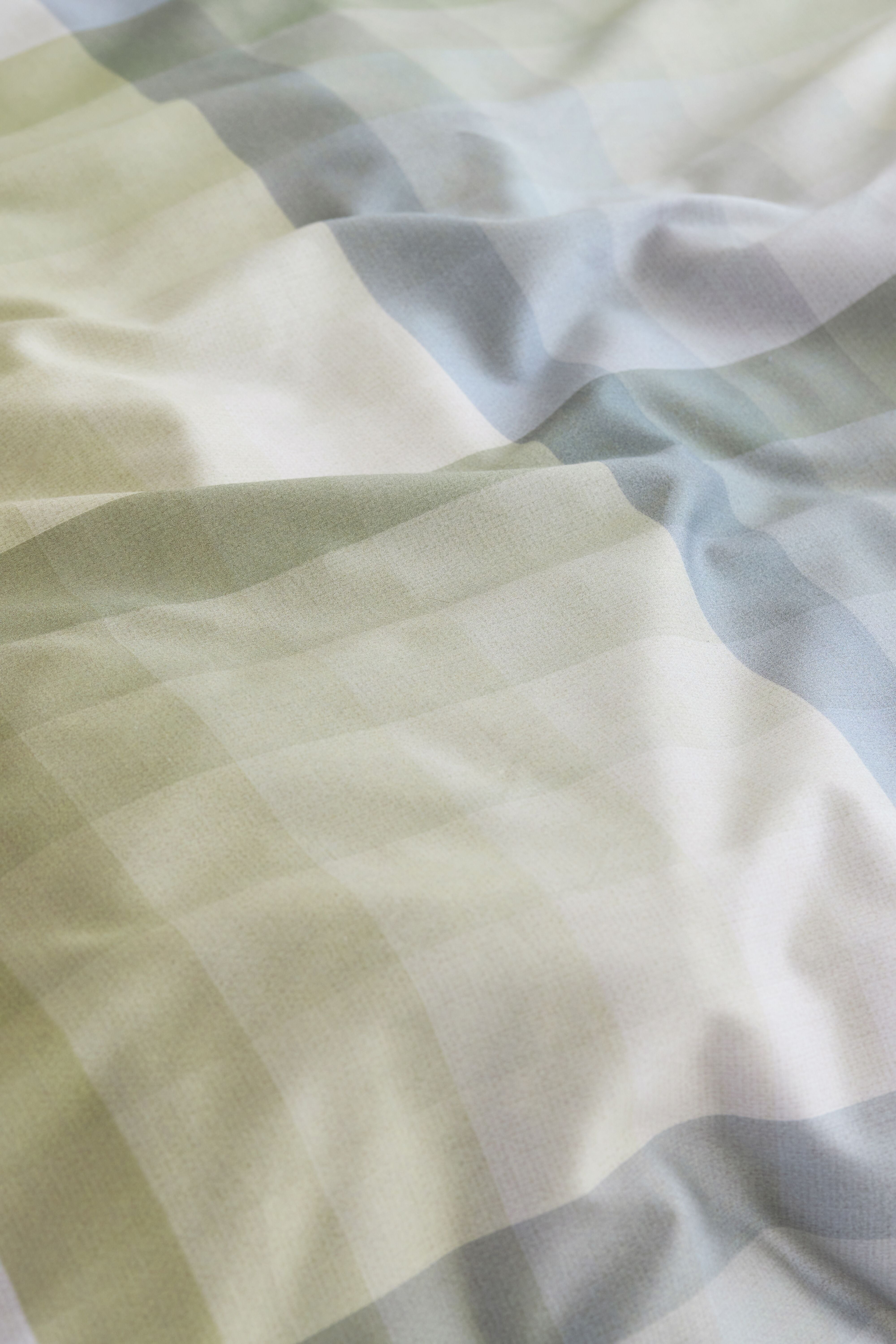 Beddinghouse Dekbedovertrek Satijn Sil - Blauw Groen