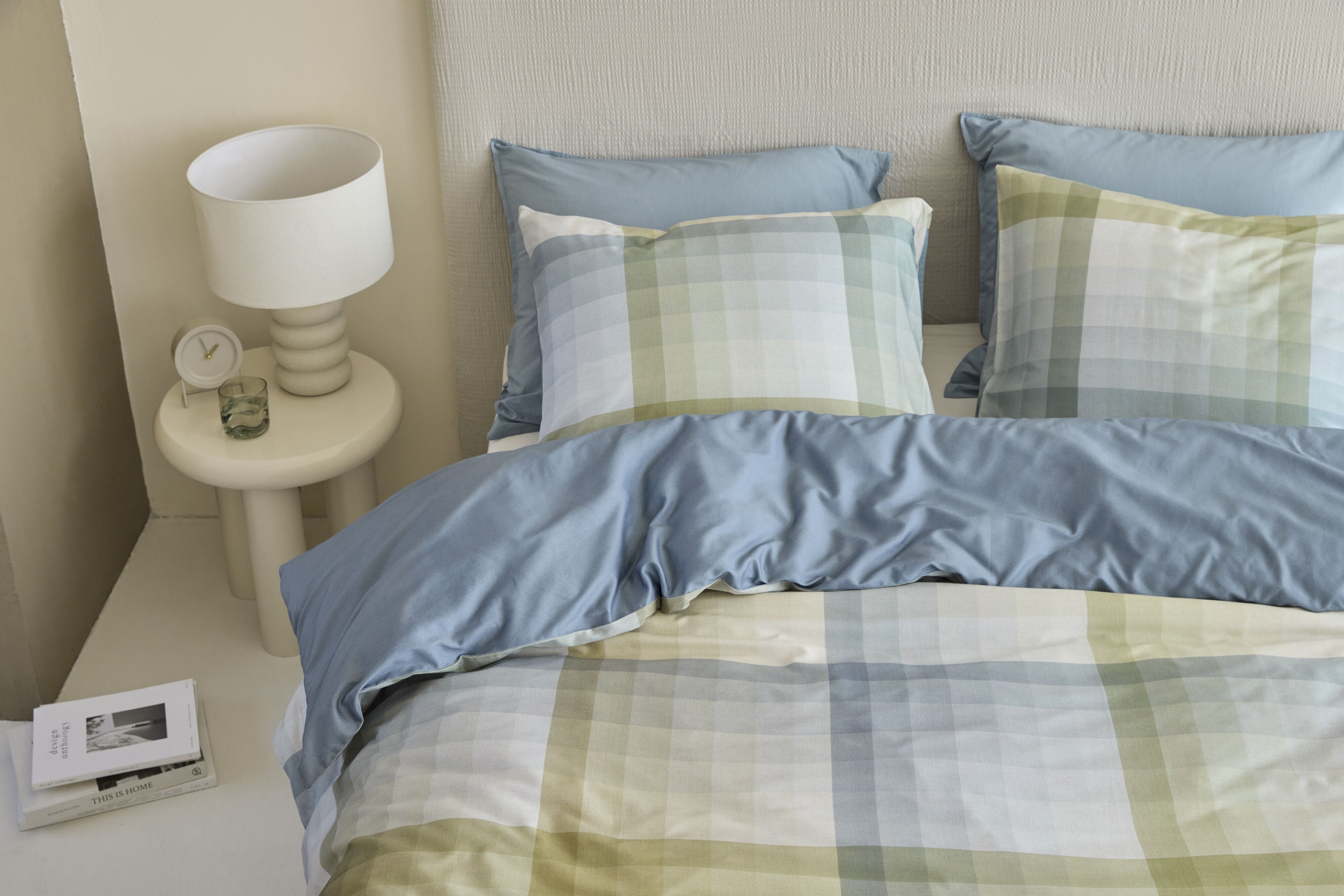 Beddinghouse Dekbedovertrek Satijn Sil - Blauw Groen