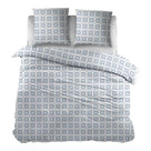 Sleepnight Lakenset flanel Ilse blauw