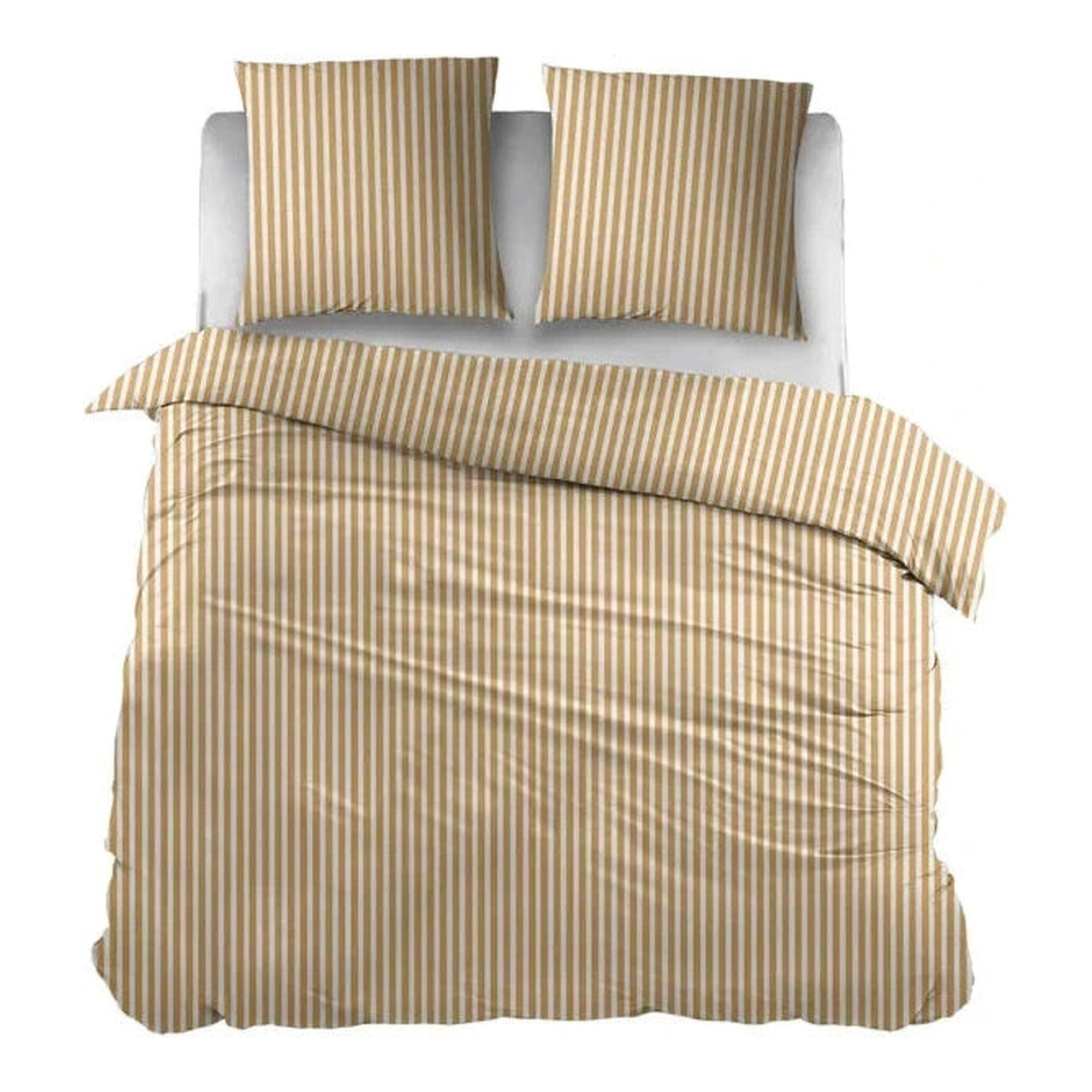 Sleepnight dekbedovertrek flanel Iris geel