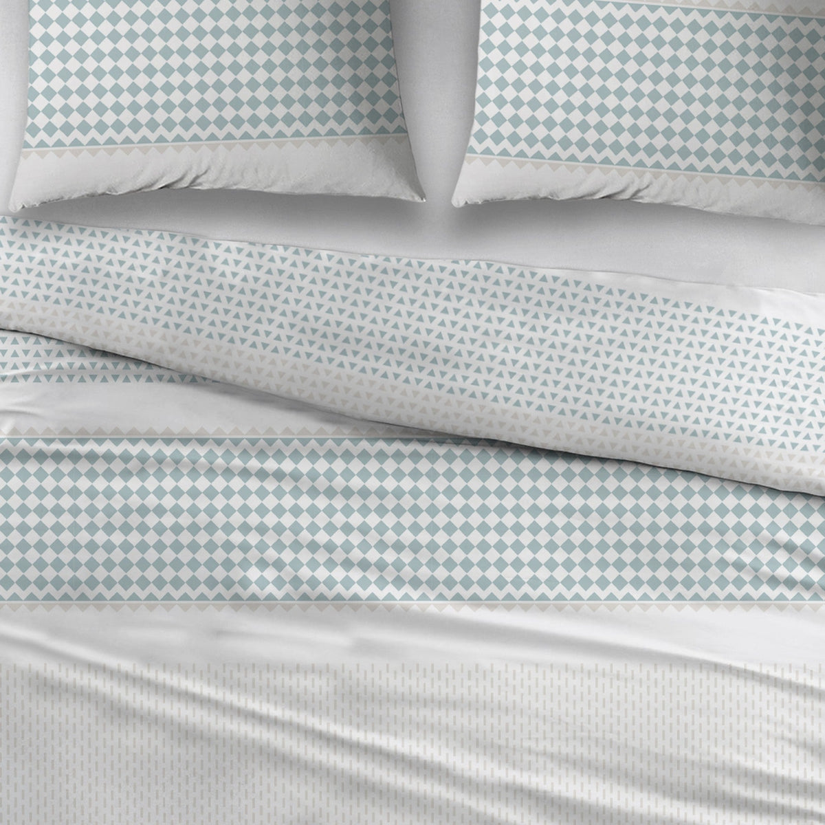 Sleepnight lakenset flanel Paola blauw