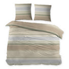 Sleepnight dekbedovertrek flanel Paulien beige