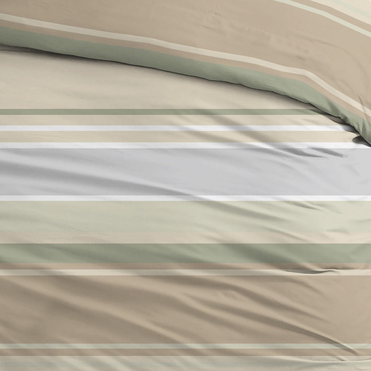 Sleepnight dekbedovertrek flanel Paulien beige