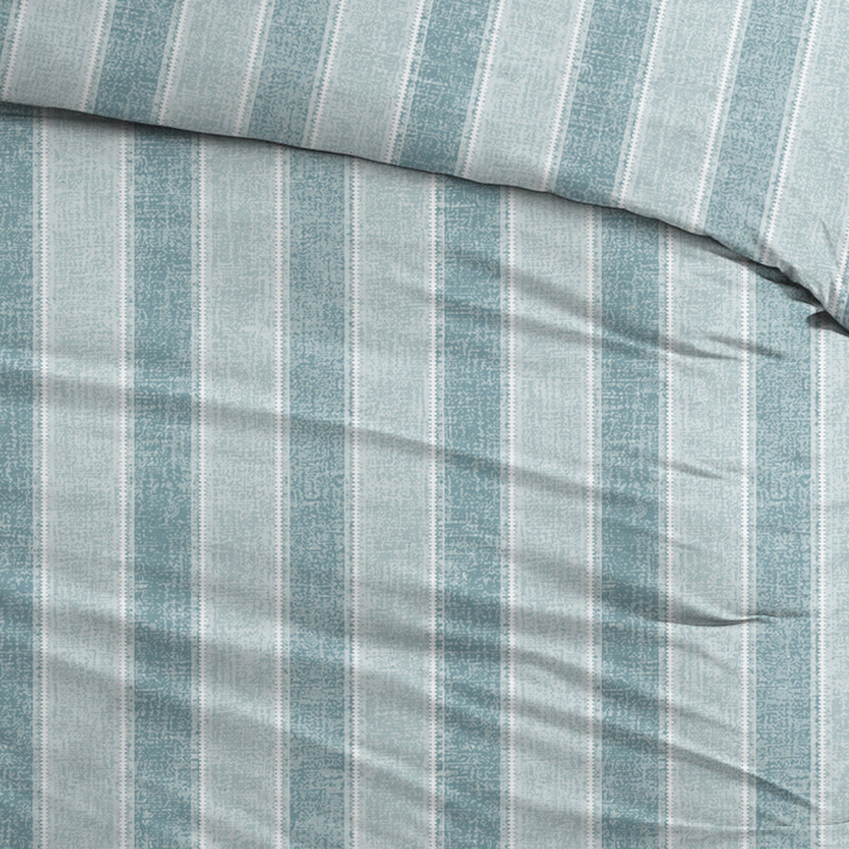 Sleepnight dekbedovertrek flanel Penelope blauw