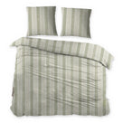 Sleepnight dekbedovertrek flanel Penelope groen