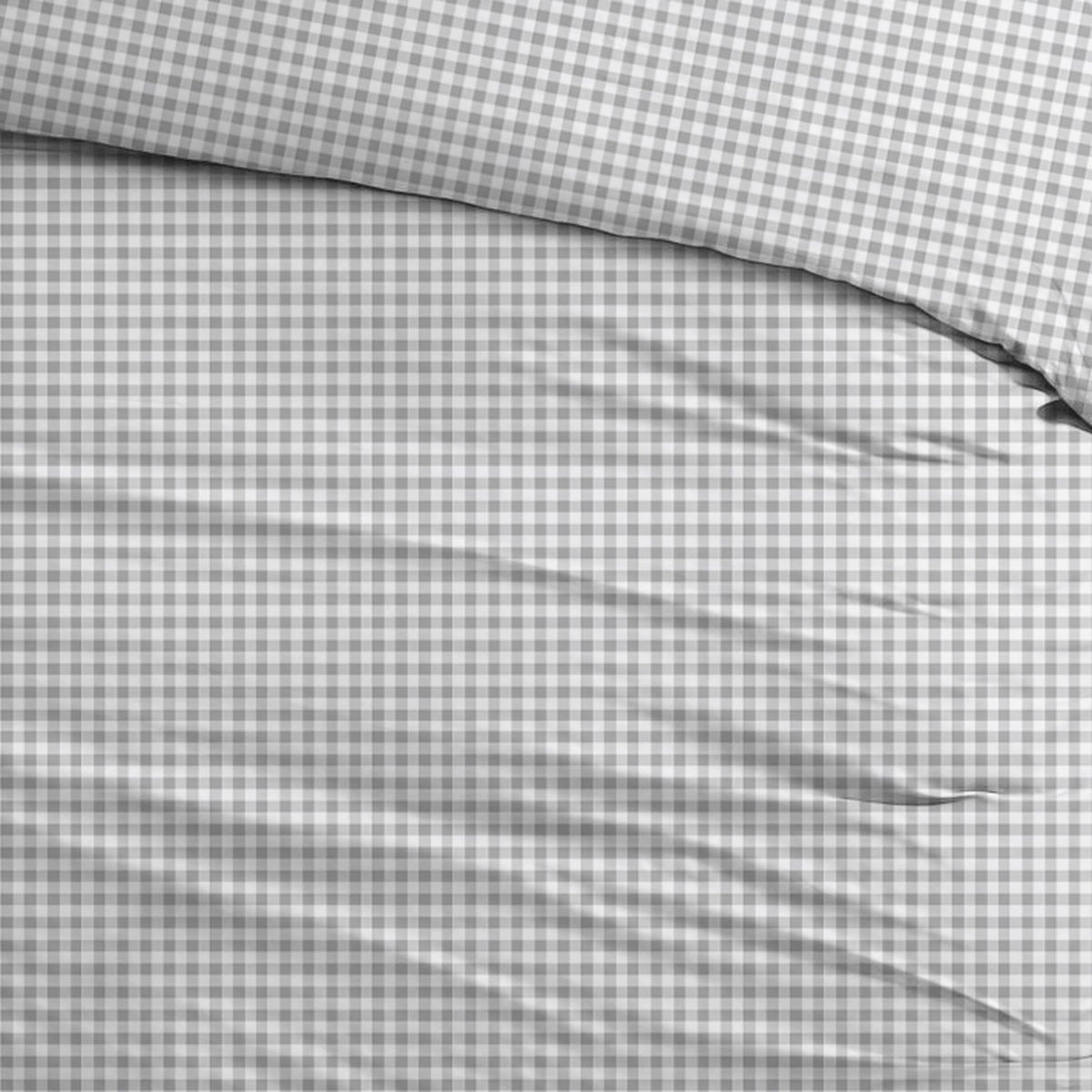 Sleepnight dekbedovertrek flanel Peppa grijs
