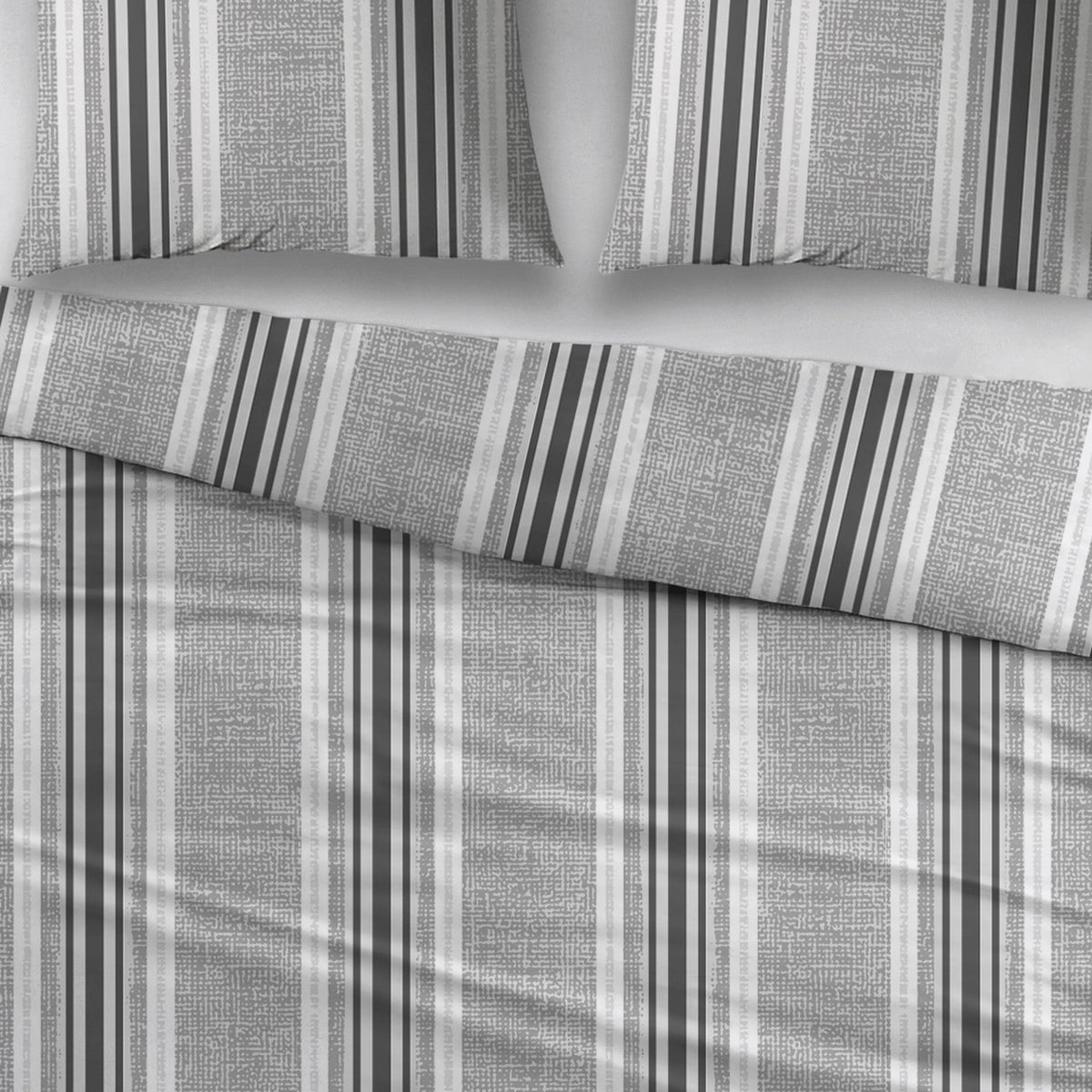Sleepnight dekbedovertrek flanel Philomeen grijs