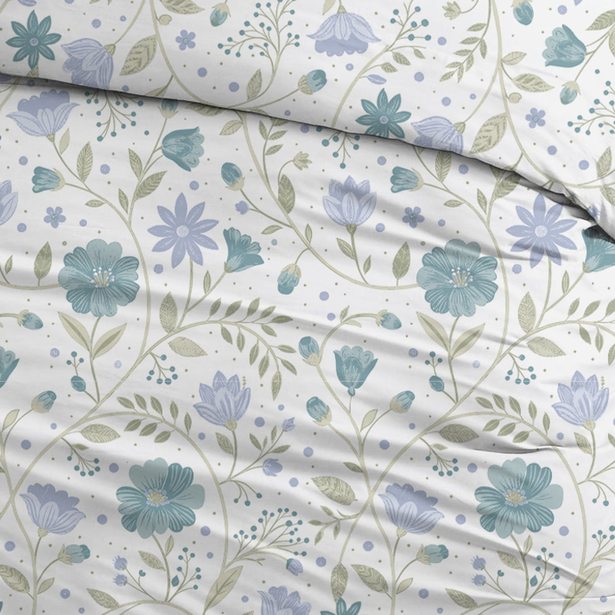 Sleepnight dekbedovertrek flanel Pia