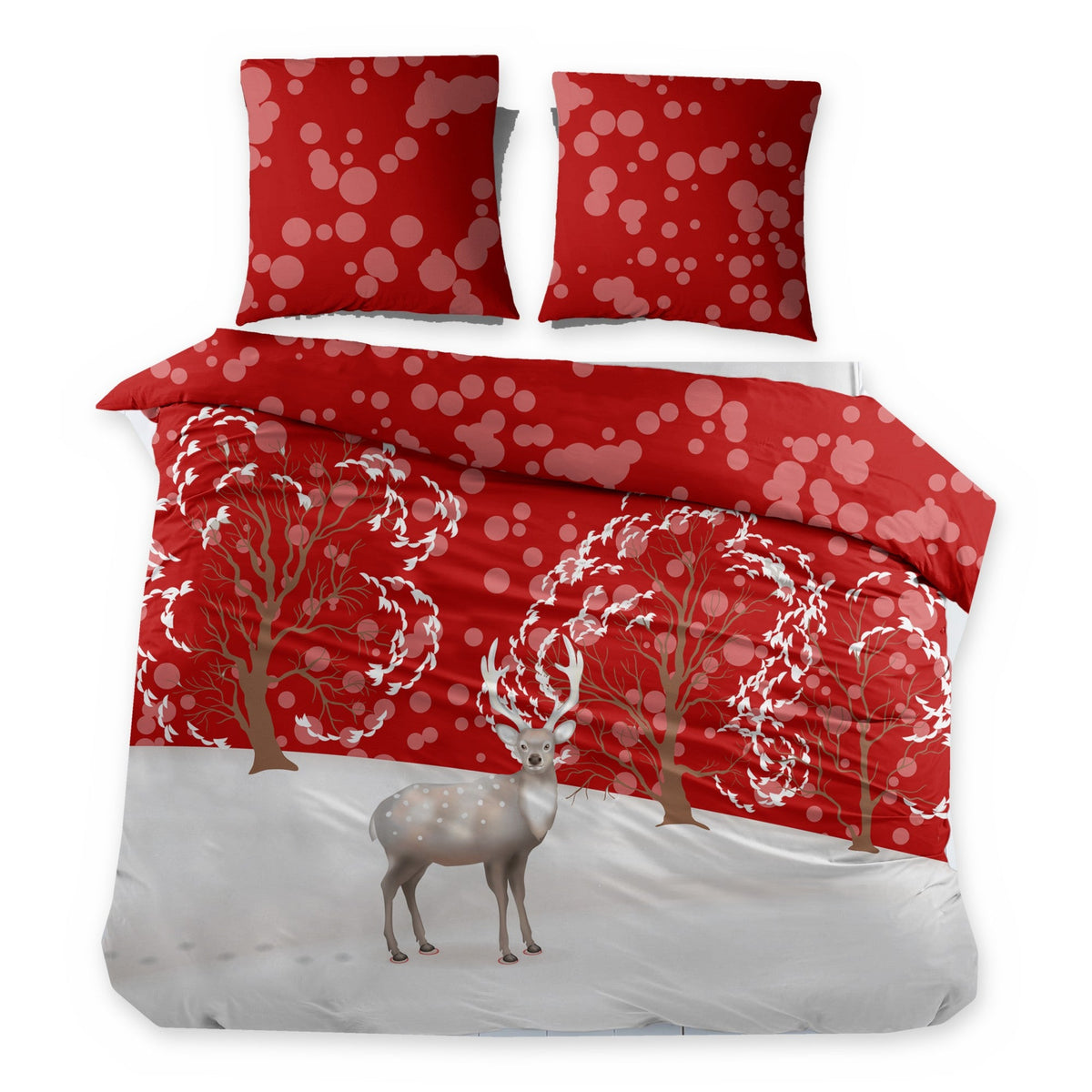 Sleepnight dekbedovertrek flanel Pinkie