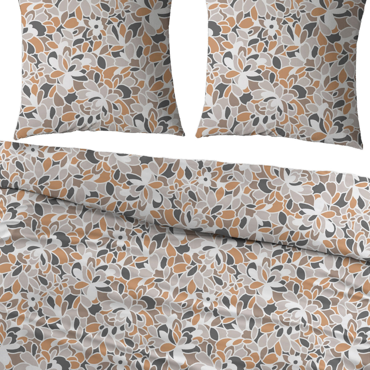 Sleepnight dekbedovertrek percale Epinards beige